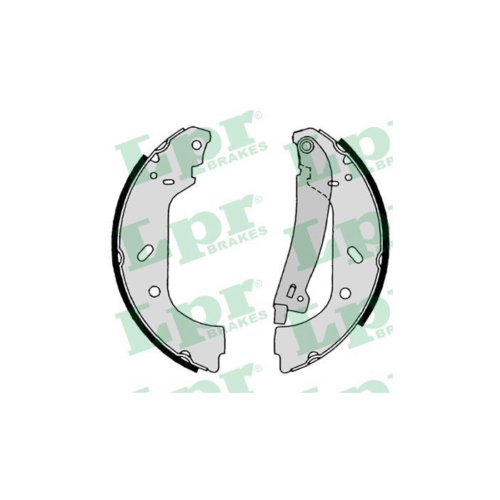 LPR Bremsbackensatz 08640