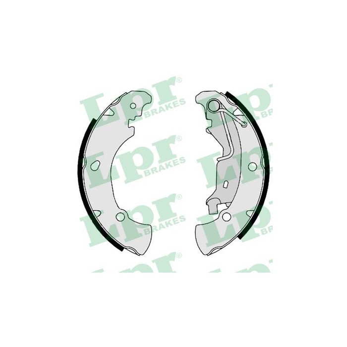 LPR Bremsbackensatz 08770