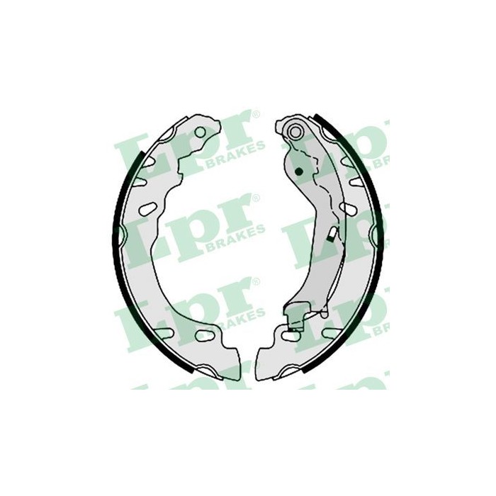 LPR Bremsbackensatz 08780