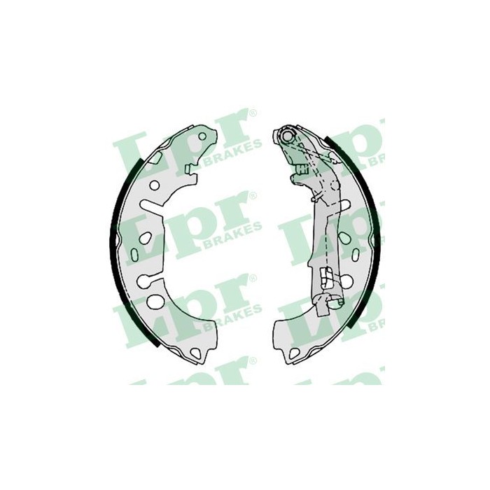 LPR Bremsbackensatz 09100