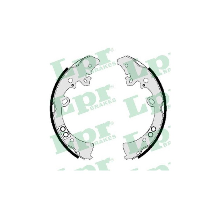 LPR Bremsbackensatz 09200