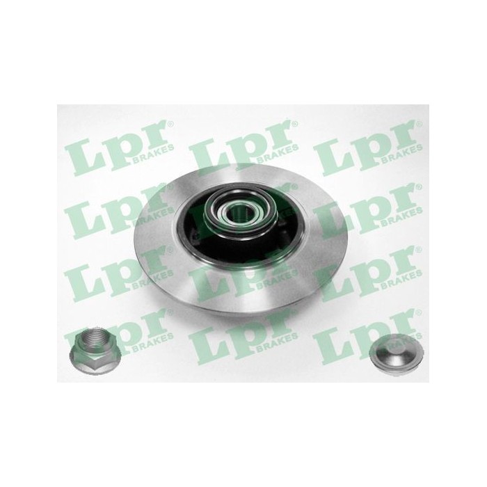 LPR Bremsscheibe R1055PCA