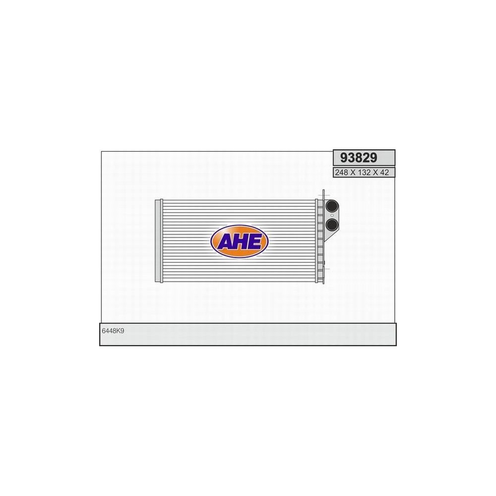 AHE Wärmetauscher, Innenraumheizung 93829