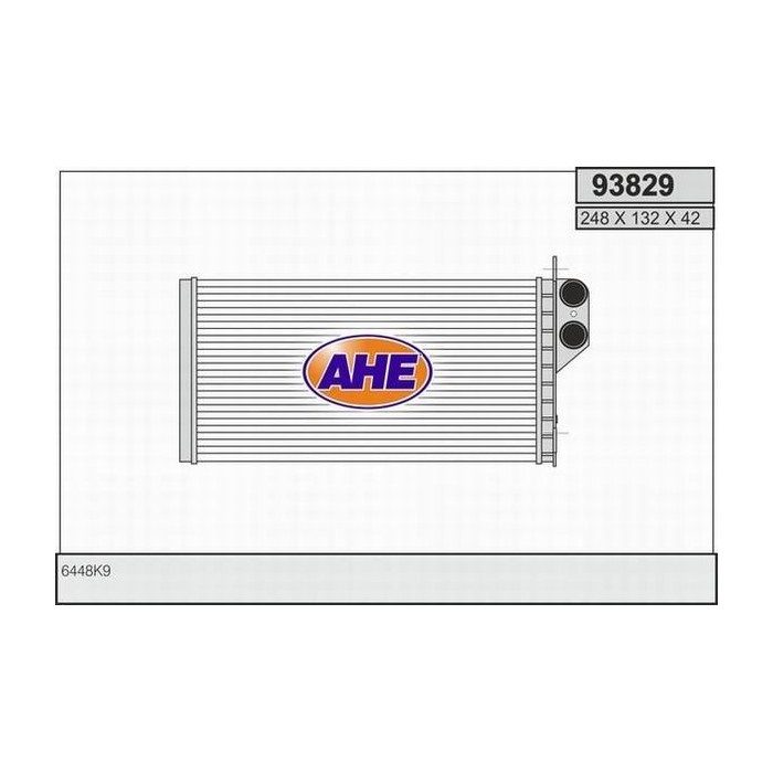 AHE Wärmetauscher, Innenraumheizung 93829