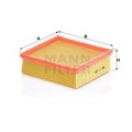 MANN-FILTER Luftfilter C1880