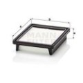 MANN-FILTER Luftfilter C20017