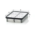 MANN-FILTER Luftfilter C2326