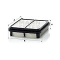 MANN-FILTER Luftfilter C2337