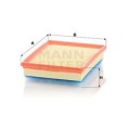MANN-FILTER Luftfilter C24036