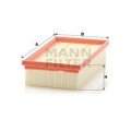 MANN-FILTER Luftfilter C2485/2