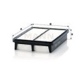 MANN-FILTER Luftfilter C25019