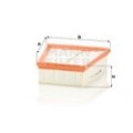 MANN-FILTER Luftfilter C2538