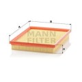 MANN-FILTER Luftfilter C2569