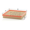 MANN-FILTER Luftfilter C26133