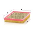 MANN-FILTER Luftfilter C2681