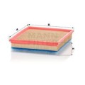 MANN-FILTER Luftfilter C2687