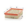 MANN-FILTER Luftfilter C28155