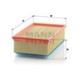 MANN-FILTER Luftfilter C28160/1