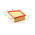MANN-FILTER Luftfilter C29006
