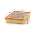 MANN-FILTER Luftfilter C32154