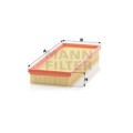 MANN-FILTER Luftfilter C3383/1