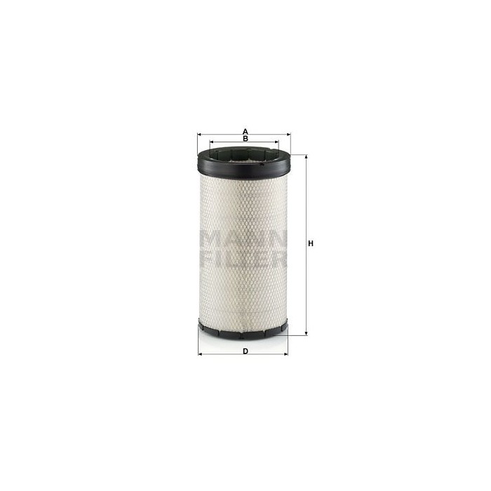 MANN-FILTER Sekundärluftfilter CF21239