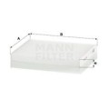MANN-FILTER Filter, Innenraumluft CU17001