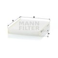 MANN-FILTER Filter, Innenraumluft CU19001