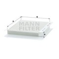 MANN-FILTER Filter, Innenraumluft CU2422