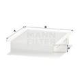 MANN-FILTER Filter, Innenraumluft CU2454