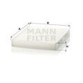MANN-FILTER Filter, Innenraumluft CU2533-2