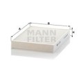 MANN-FILTER Filter, Innenraumluft CU2736-2