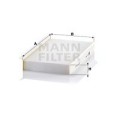 MANN-FILTER Filter, Innenraumluft CU2747