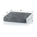 MANN-FILTER Filter, Innenraumluft CUK1827