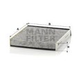 MANN-FILTER Filter, Innenraumluft CUK2240