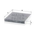 MANN-FILTER Filter, Innenraumluft CUK23009