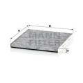MANN-FILTER Filter, Innenraumluft CUK2336