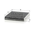 MANN-FILTER Filter, Innenraumluft CUK2545