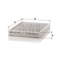 MANN-FILTER Filter, Innenraumluft CUK2733