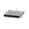 MANN-FILTER Filter, Innenraumluft CUK2734