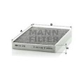 MANN-FILTER Filter, Innenraumluft CUK2742