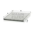 MANN-FILTER Filter, Innenraumluft CUK3059