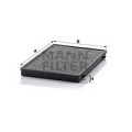 MANN-FILTER Filter, Innenraumluft CUK3943