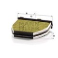 MANN-FILTER FreciousPlus Filter, Innenraumluft FP29005/1