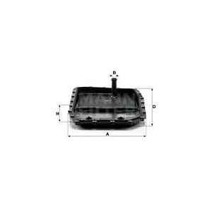 MANN-FILTER Hydraulikfilter, Automatikgetriebe H50002