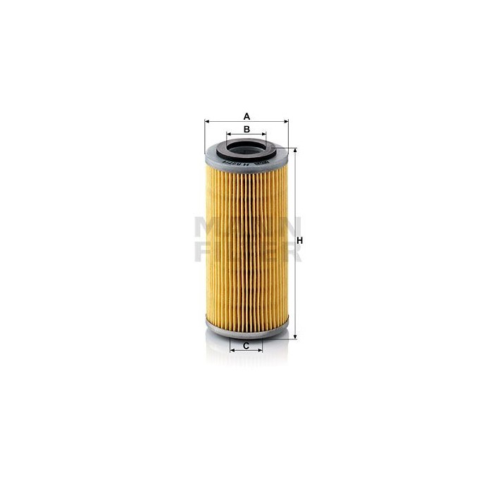 MANN-FILTER Ölfilter H827/1n