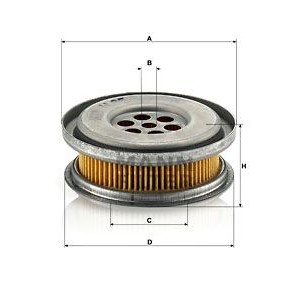 MANN-FILTER Hydraulikfilter, Lenkung H85