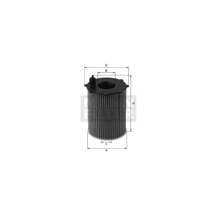 MANN-FILTER Ölfilter HU6020z