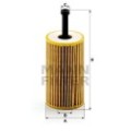 MANN-FILTER Ölfilter HU612x