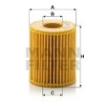 MANN-FILTER Ölfilter HU7009z